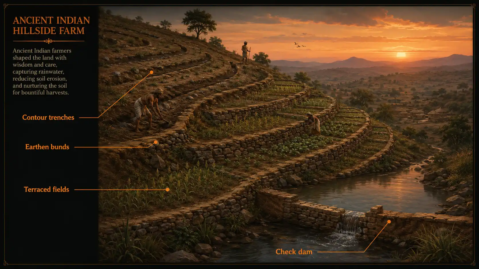 Ancient Indian water conservation structures