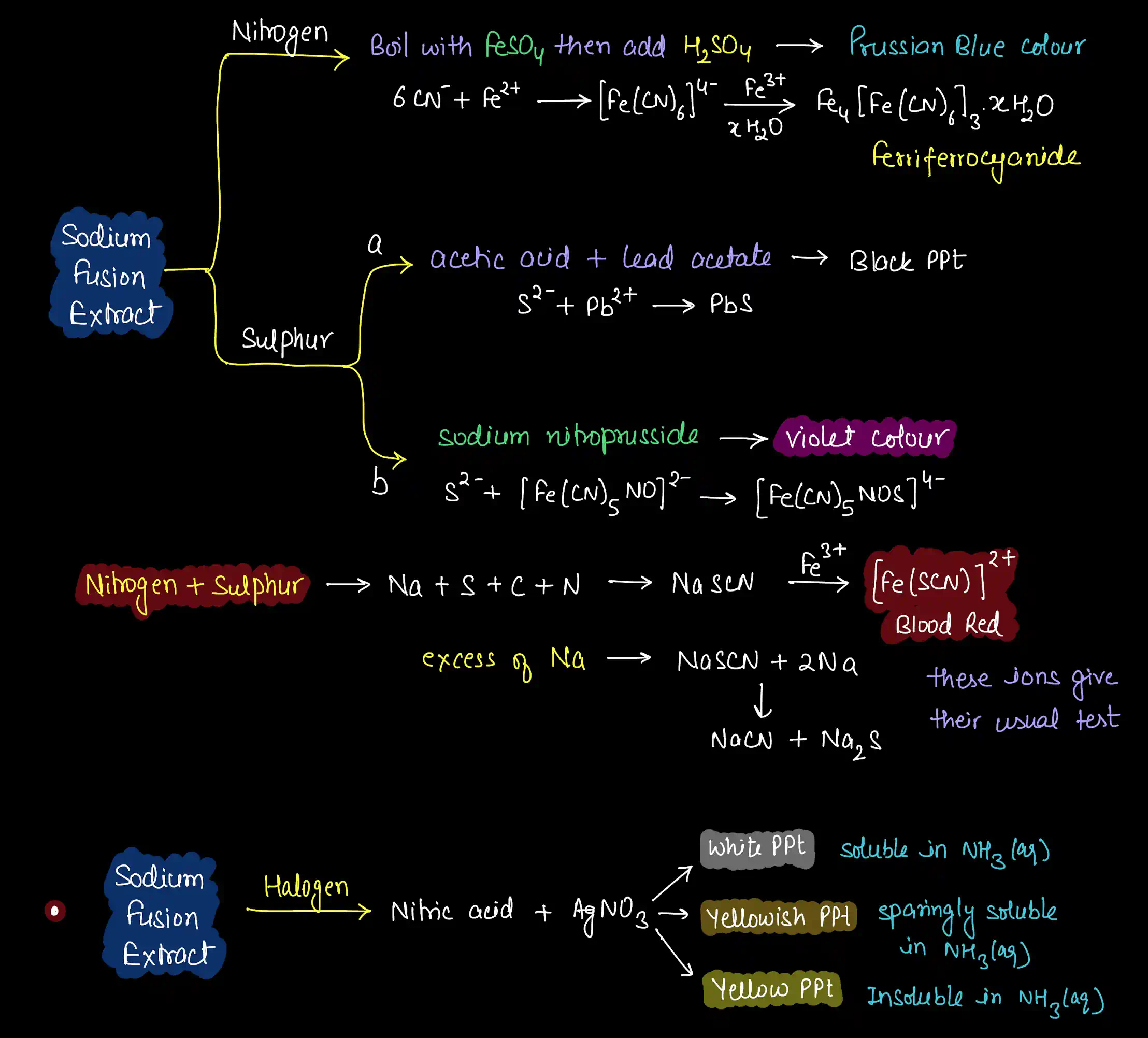 Lassaigne Test